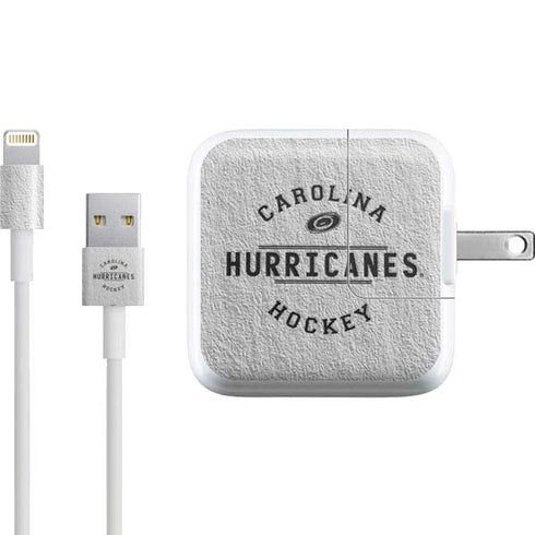 NHL Carolina Hurricanes Black Text iPad Charger (10W USB) Skin