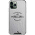 NHL Carolina Hurricanes Black Text iPhone 11 Pro Max Clear Case
