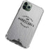 NHL Carolina Hurricanes Black Text iPhone 11 Pro Max Clear Case