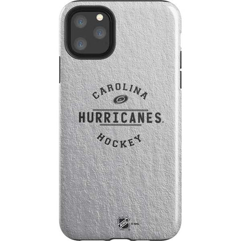 NHL Carolina Hurricanes Black Text iPhone 11 Pro Max Impact Case