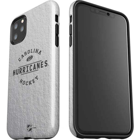 NHL Carolina Hurricanes Black Text iPhone 11 Pro Max Impact Case