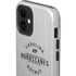 NHL Carolina Hurricanes Black Text iPhone 12 Mini Impact Case