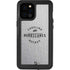 NHL Carolina Hurricanes Black Text iPhone 12 Pro Max Waterproof Case