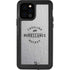 NHL Carolina Hurricanes Black Text iPhone 12 Pro Waterproof Case