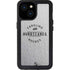NHL Carolina Hurricanes Black Text iPhone 13 Mini Waterproof Case