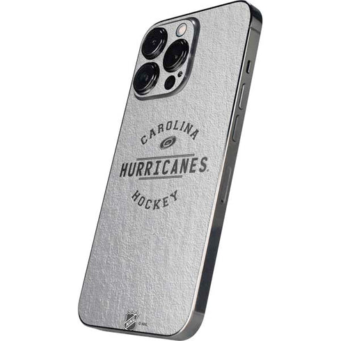 NHL Carolina Hurricanes Black Text iPhone 13 Pro Max Skin