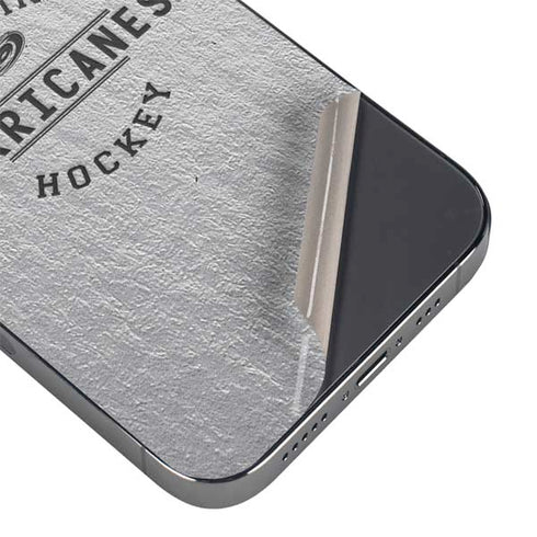 NHL Carolina Hurricanes Black Text iPhone 13 Pro Max Skin