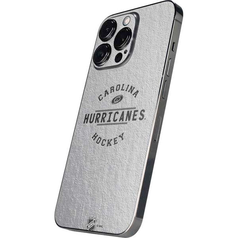 NHL Carolina Hurricanes Black Text iPhone 13 Pro Skin