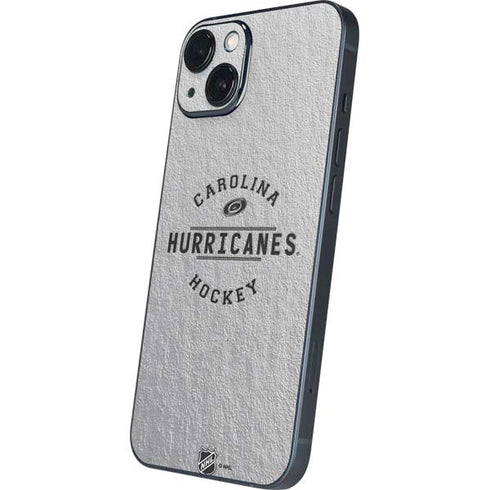 NHL Carolina Hurricanes Black Text iPhone 13 Skin