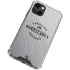 NHL Carolina Hurricanes Black Text iPhone 14 Plus Clear Case