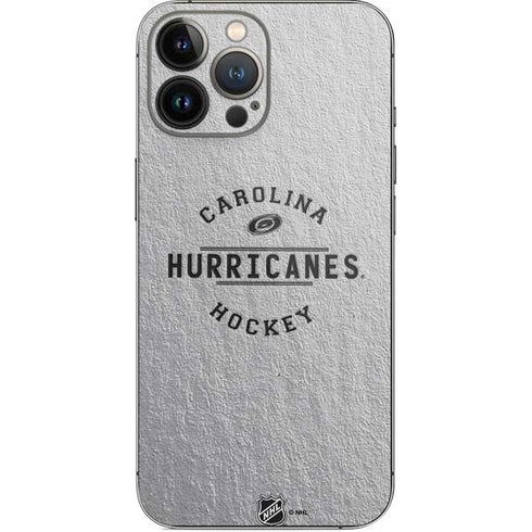 NHL Carolina Hurricanes Black Text iPhone 14 Pro Max Skin