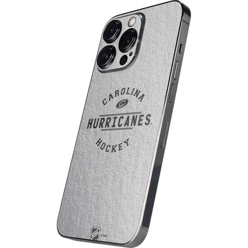 NHL Carolina Hurricanes Black Text iPhone 14 Pro Max Skin