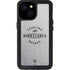 NHL Carolina Hurricanes Black Text iPhone 15 Waterproof Case