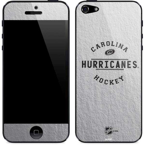 NHL Carolina Hurricanes Black Text iPhone 5/5s/5SE Skin