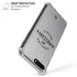 NHL Carolina Hurricanes Black Text iPhone 7/8 Plus Clear Case