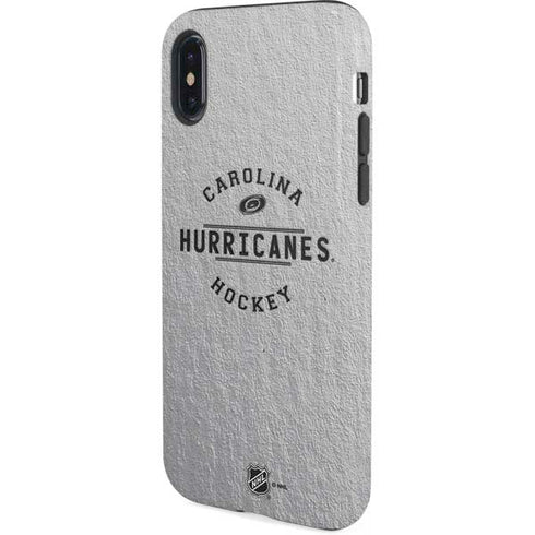 NHL Carolina Hurricanes Black Text iPhone X Pro Case