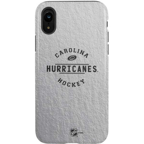 NHL Carolina Hurricanes Black Text iPhone XR Pro Case
