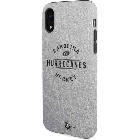 NHL Carolina Hurricanes Black Text iPhone XR Pro Case