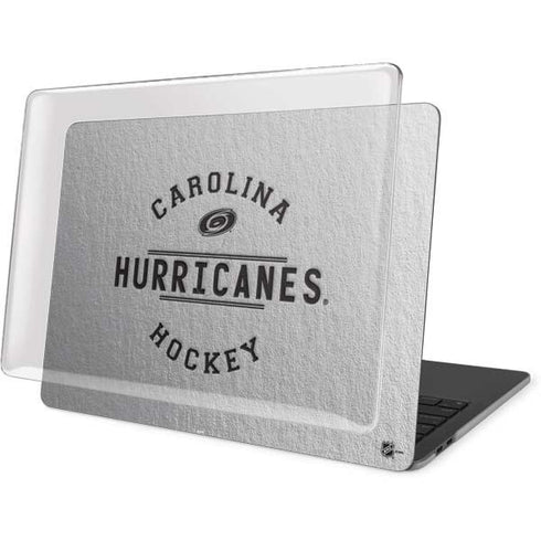 NHL Carolina Hurricanes Black Text MacBook Pro 13in (2020) Case plus Skin