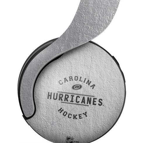 NHL Carolina Hurricanes Black Text PULSE 3D Wireless Headset for PS5 Skin
