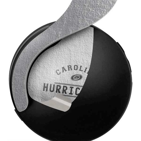 NHL Carolina Hurricanes Black Text PULSE 3D Wireless Headset for PS5 Skin