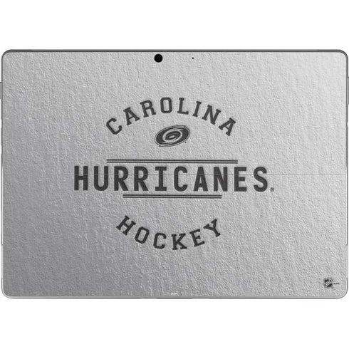 NHL Carolina Hurricanes Black Text Surface Pro 8 Skin