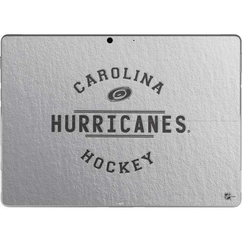 NHL Carolina Hurricanes Black Text Surface Pro 9 Skin