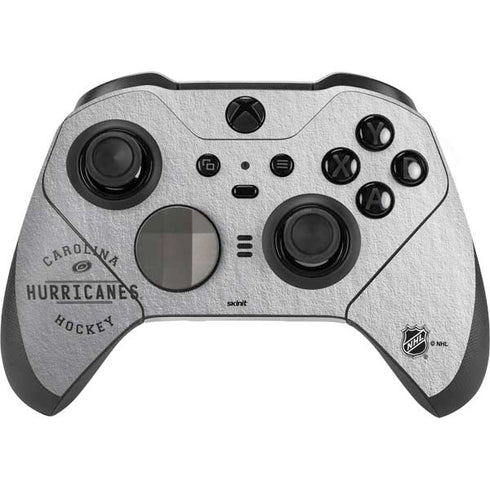 NHL Carolina Hurricanes Black Text Xbox Elite Wireless Controller Series 2 Skin