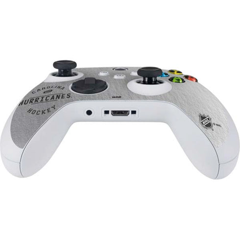 NHL Carolina Hurricanes Black Text Xbox Series S Controller Skin