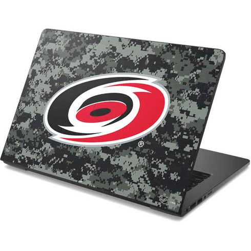 NHL Carolina Hurricanes Camo Dell Chromebook Skin