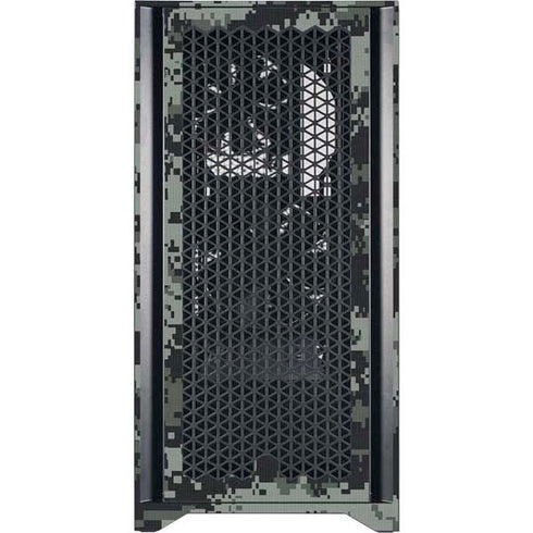 NHL Carolina Hurricanes Camo Corsair 4000D Tempered Glass Mid-Tower ATX Case Skin