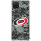 NHL Carolina Hurricanes Camo Galaxy A12 Clear Case