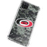 NHL Carolina Hurricanes Camo Galaxy A12 Clear Case