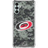 NHL Carolina Hurricanes Camo Galaxy A13 5G Clear Case