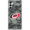NHL Carolina Hurricanes Camo Galaxy A14 5G Clear Case