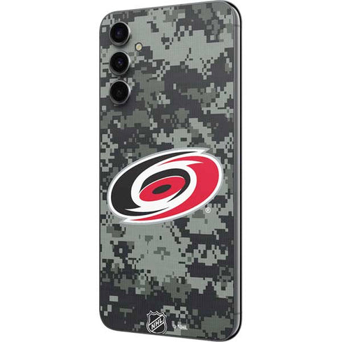 NHL Carolina Hurricanes Camo Galaxy A14 5G Skin