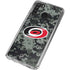 NHL Carolina Hurricanes Camo Galaxy A21 Clear Case