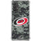 NHL Carolina Hurricanes Camo Galaxy A32 5G Clear Case