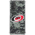 NHL Carolina Hurricanes Camo Galaxy A32 5G Clear Case