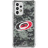 NHL Carolina Hurricanes Camo Galaxy A33 5G Clear Case