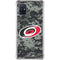 NHL Carolina Hurricanes Camo Galaxy A51 5G Clear Case