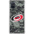 NHL Carolina Hurricanes Camo Galaxy A51 5G Clear Case