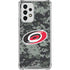 NHL Carolina Hurricanes Camo Galaxy A53 5G Clear Case