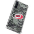 NHL Carolina Hurricanes Camo Galaxy A54 5G Clear Case