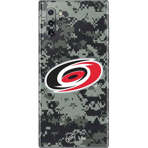 NHL Carolina Hurricanes Camo Galaxy Note 10 Plus Skin