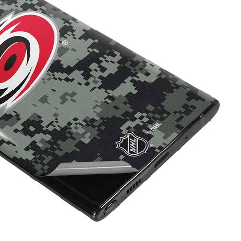 NHL Carolina Hurricanes Camo Galaxy Note 10 Plus Skin