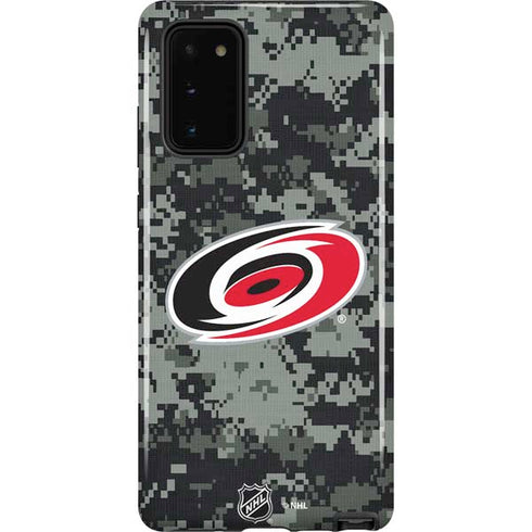 NHL Carolina Hurricanes Camo Galaxy Note20 5G Pro Case