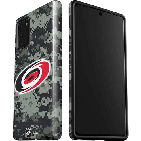 NHL Carolina Hurricanes Camo Galaxy Note20 5G Pro Case