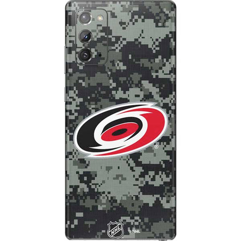 NHL Carolina Hurricanes Camo Galaxy Note20 5G Skin