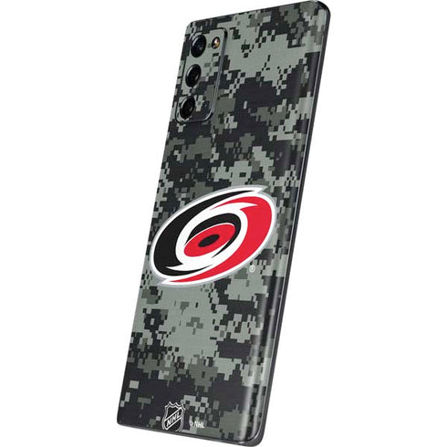 NHL Carolina Hurricanes Camo Galaxy Note20 5G Skin